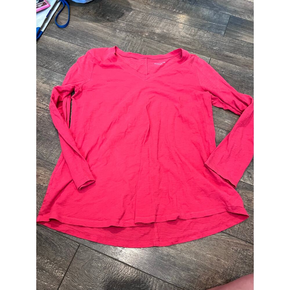 Eileen Fisher long-sleeve V-neck tunic 150$ - Picture 2 of 5